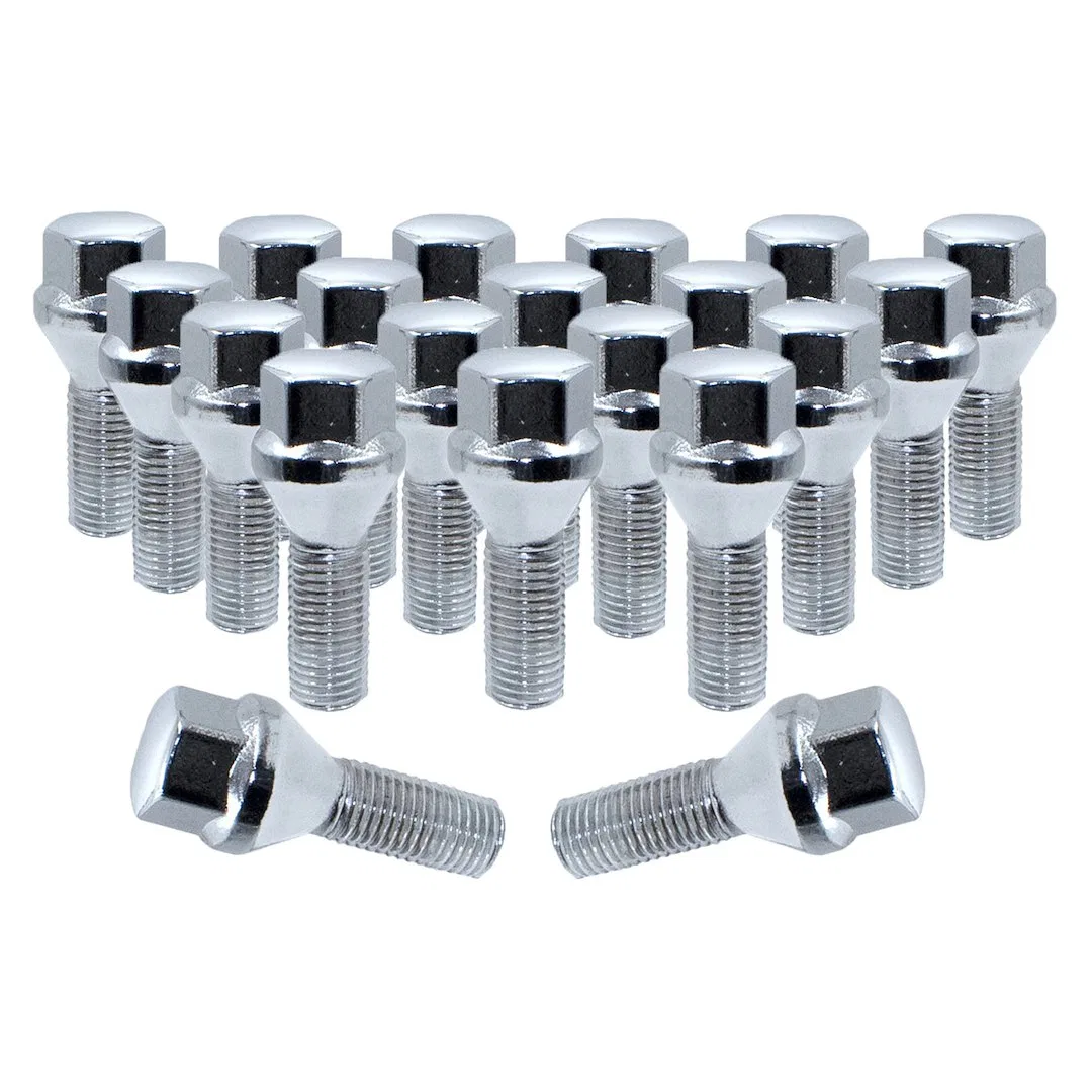 84K549-24 – REVOLUTION Lug Bolt, 5 Lug Kit 12 Millimeter x 1.25 Thread Size 60 Degree Conical Acorn Extra Long 0.93 I...